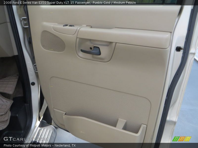 Pueblo Gold / Medium Pebble 2008 Ford E Series Van E350 Super Duty XLT 15 Passenger