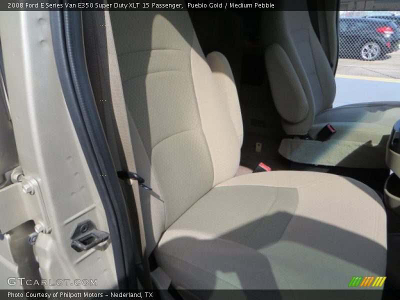 Pueblo Gold / Medium Pebble 2008 Ford E Series Van E350 Super Duty XLT 15 Passenger
