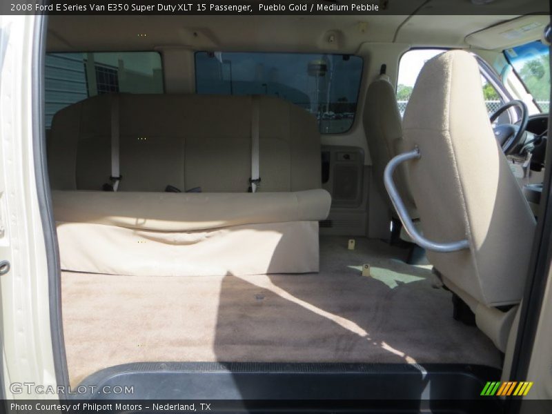 Pueblo Gold / Medium Pebble 2008 Ford E Series Van E350 Super Duty XLT 15 Passenger