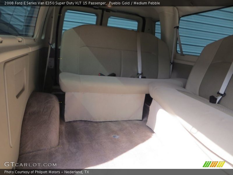 Pueblo Gold / Medium Pebble 2008 Ford E Series Van E350 Super Duty XLT 15 Passenger