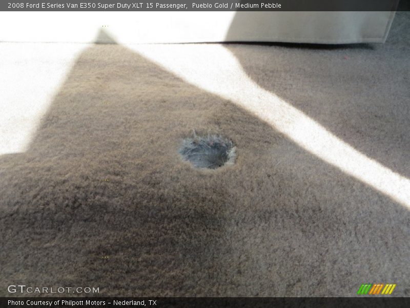 Pueblo Gold / Medium Pebble 2008 Ford E Series Van E350 Super Duty XLT 15 Passenger