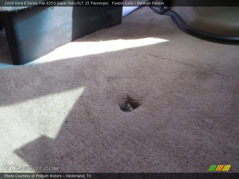 Pueblo Gold / Medium Pebble 2008 Ford E Series Van E350 Super Duty XLT 15 Passenger