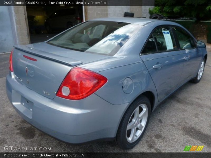  2008 G6 V6 Sedan Blue Gold Crystal Metallic