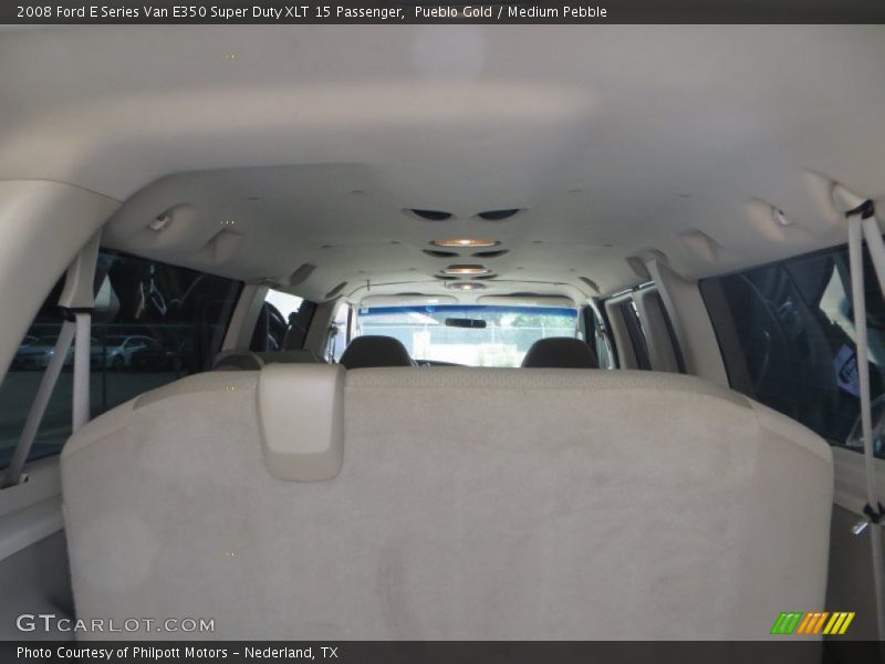 Pueblo Gold / Medium Pebble 2008 Ford E Series Van E350 Super Duty XLT 15 Passenger