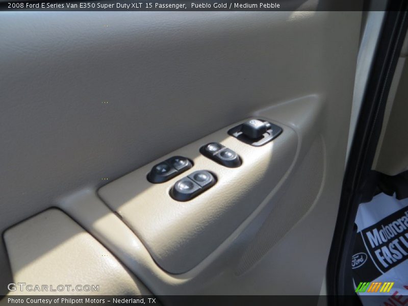 Pueblo Gold / Medium Pebble 2008 Ford E Series Van E350 Super Duty XLT 15 Passenger