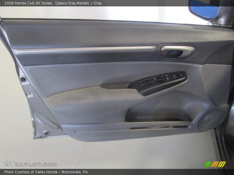 Galaxy Gray Metallic / Gray 2008 Honda Civic EX Sedan