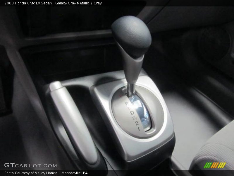 Galaxy Gray Metallic / Gray 2008 Honda Civic EX Sedan