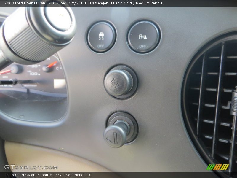 Pueblo Gold / Medium Pebble 2008 Ford E Series Van E350 Super Duty XLT 15 Passenger