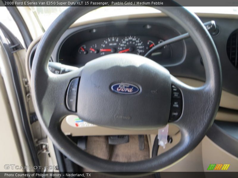 Pueblo Gold / Medium Pebble 2008 Ford E Series Van E350 Super Duty XLT 15 Passenger