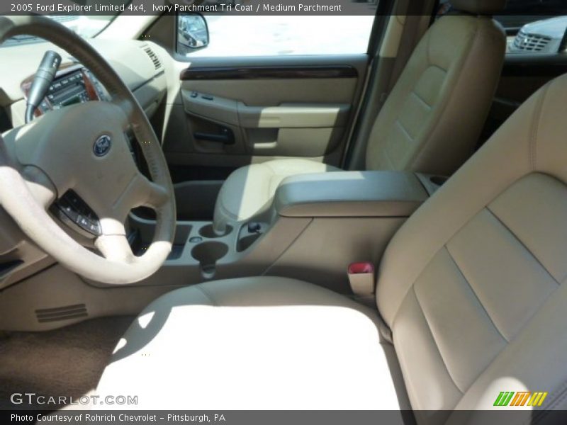 Ivory Parchment Tri Coat / Medium Parchment 2005 Ford Explorer Limited 4x4