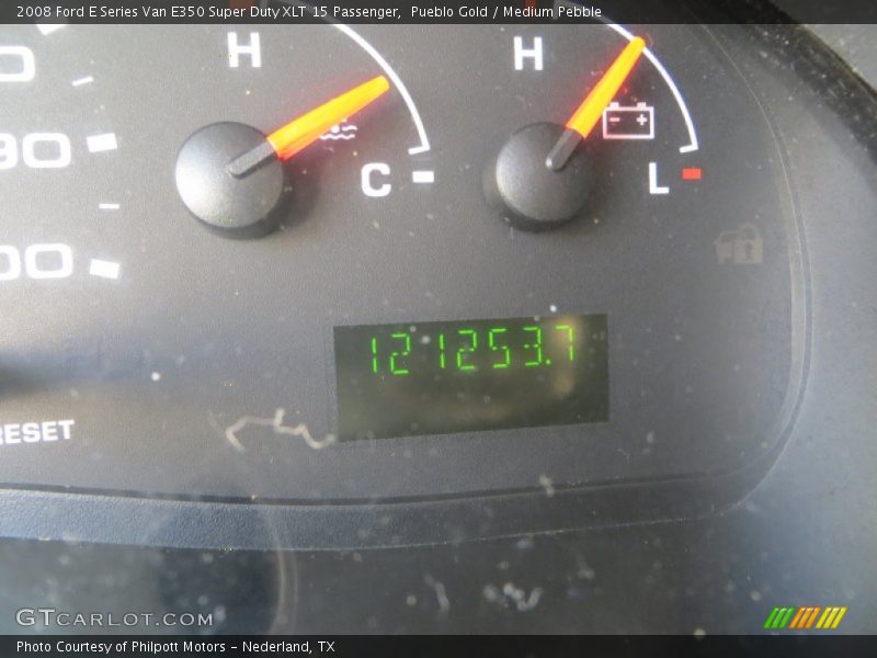 Pueblo Gold / Medium Pebble 2008 Ford E Series Van E350 Super Duty XLT 15 Passenger
