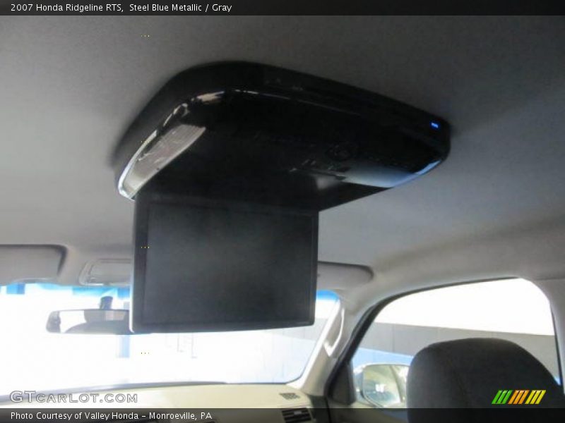Steel Blue Metallic / Gray 2007 Honda Ridgeline RTS