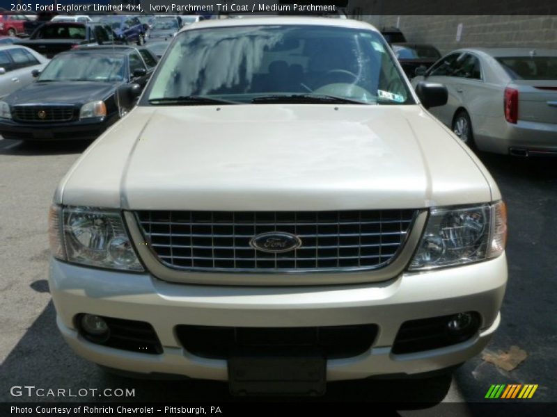 Ivory Parchment Tri Coat / Medium Parchment 2005 Ford Explorer Limited 4x4