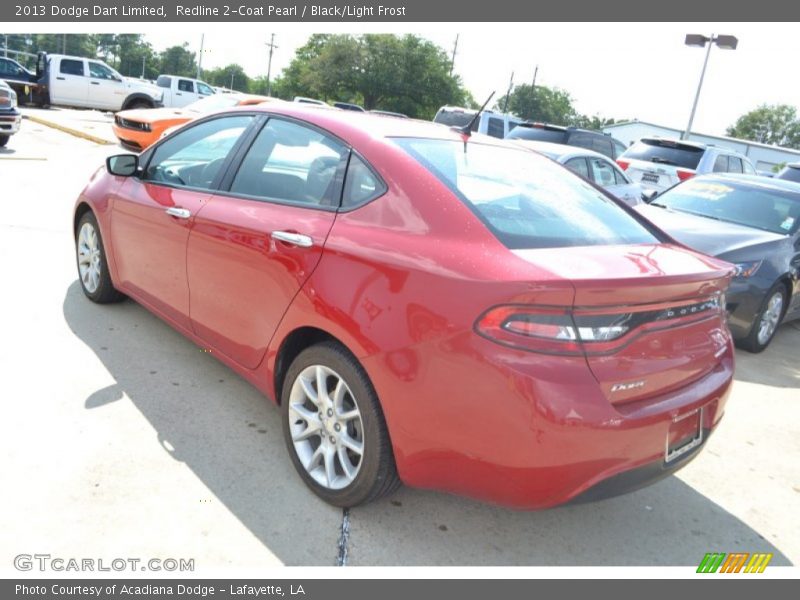 Redline 2-Coat Pearl / Black/Light Frost 2013 Dodge Dart Limited