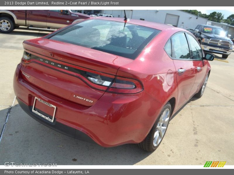 Redline 2-Coat Pearl / Black/Light Frost 2013 Dodge Dart Limited