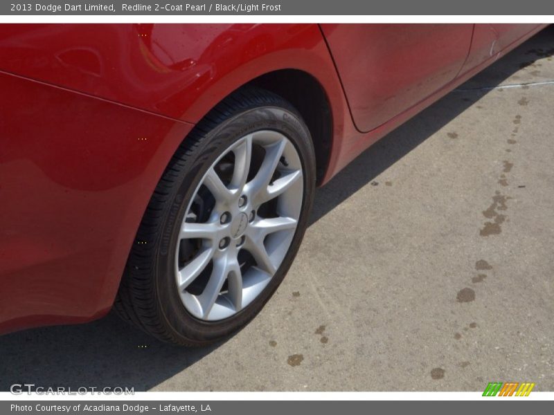 Redline 2-Coat Pearl / Black/Light Frost 2013 Dodge Dart Limited