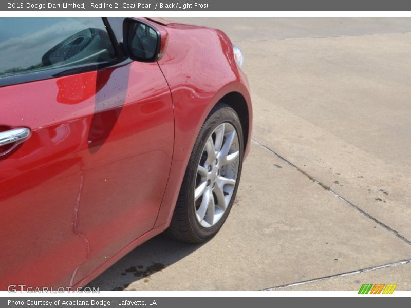 Redline 2-Coat Pearl / Black/Light Frost 2013 Dodge Dart Limited