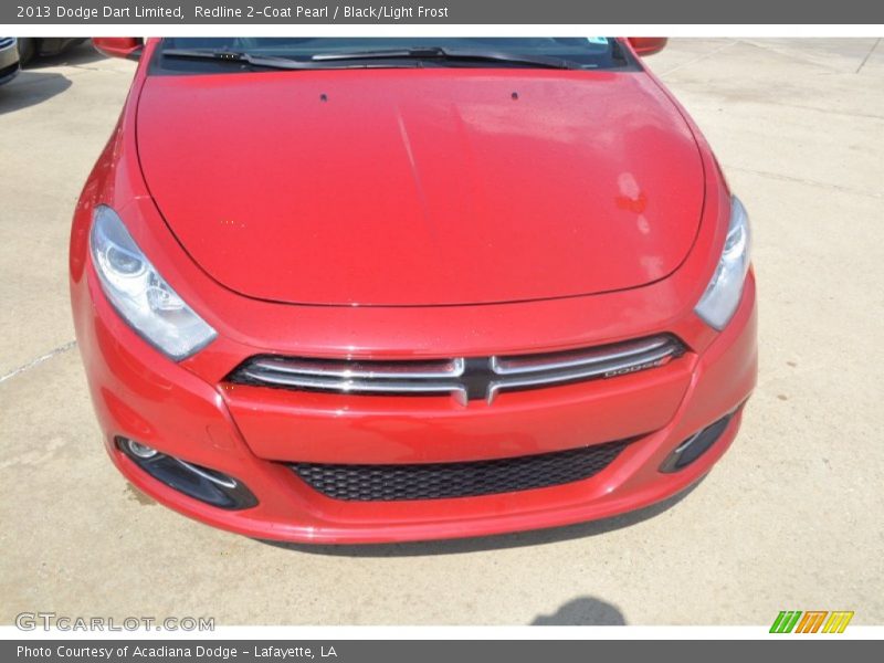 Redline 2-Coat Pearl / Black/Light Frost 2013 Dodge Dart Limited