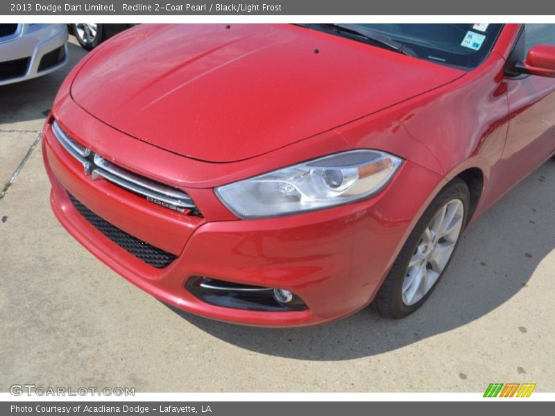 Redline 2-Coat Pearl / Black/Light Frost 2013 Dodge Dart Limited