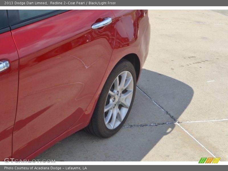 Redline 2-Coat Pearl / Black/Light Frost 2013 Dodge Dart Limited