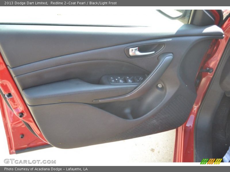 Redline 2-Coat Pearl / Black/Light Frost 2013 Dodge Dart Limited