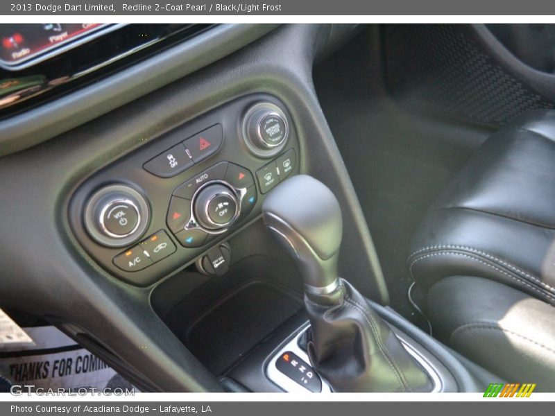 Redline 2-Coat Pearl / Black/Light Frost 2013 Dodge Dart Limited