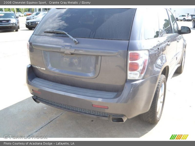 Granite Gray Metallic / Ebony 2008 Chevrolet Equinox Sport