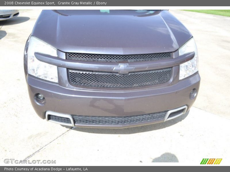 Granite Gray Metallic / Ebony 2008 Chevrolet Equinox Sport