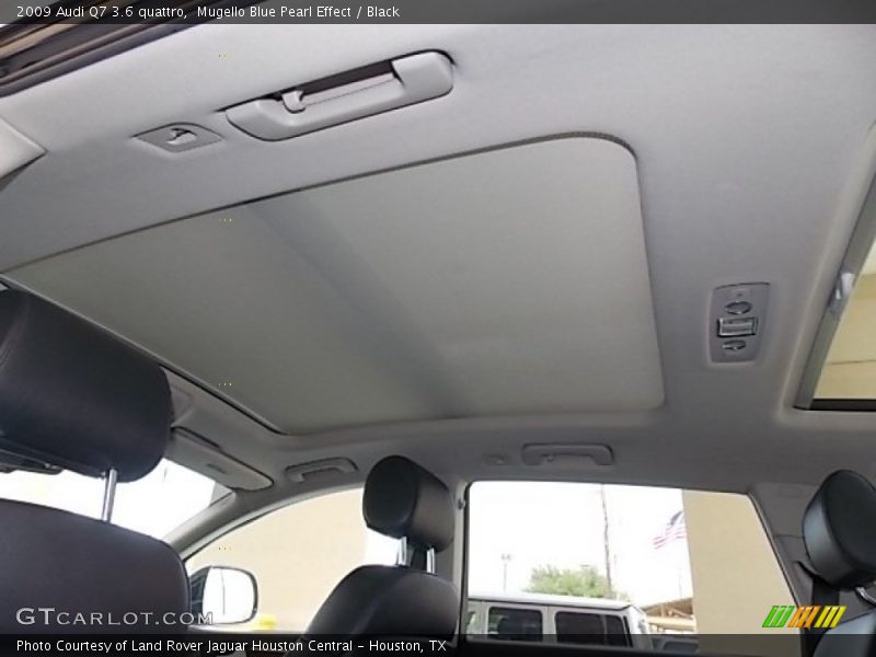Mugello Blue Pearl Effect / Black 2009 Audi Q7 3.6 quattro