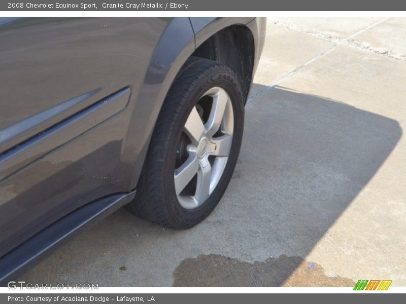 Granite Gray Metallic / Ebony 2008 Chevrolet Equinox Sport
