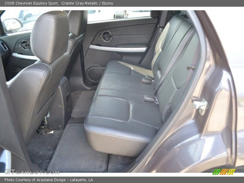 Granite Gray Metallic / Ebony 2008 Chevrolet Equinox Sport