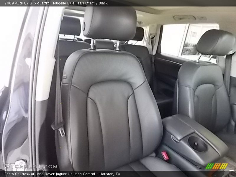 Mugello Blue Pearl Effect / Black 2009 Audi Q7 3.6 quattro