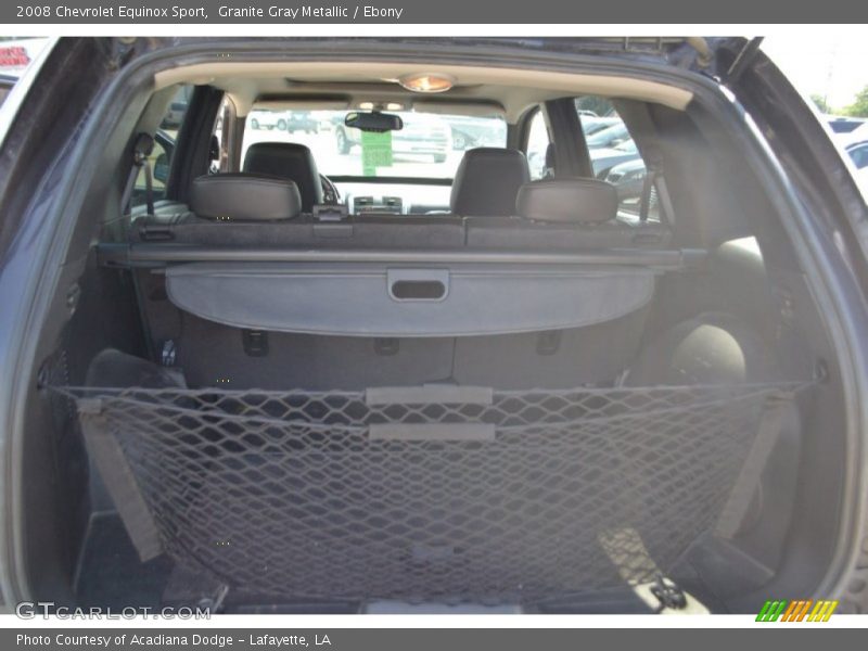 Granite Gray Metallic / Ebony 2008 Chevrolet Equinox Sport