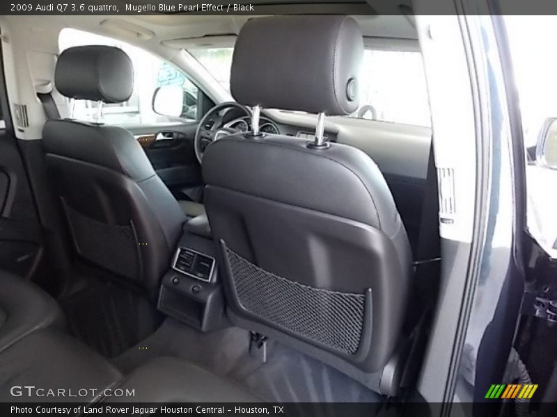 Mugello Blue Pearl Effect / Black 2009 Audi Q7 3.6 quattro