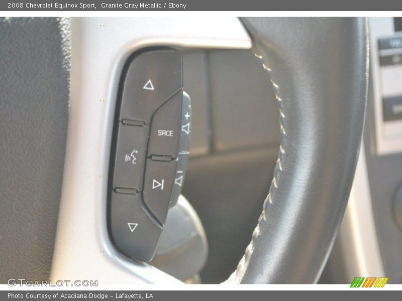 Granite Gray Metallic / Ebony 2008 Chevrolet Equinox Sport