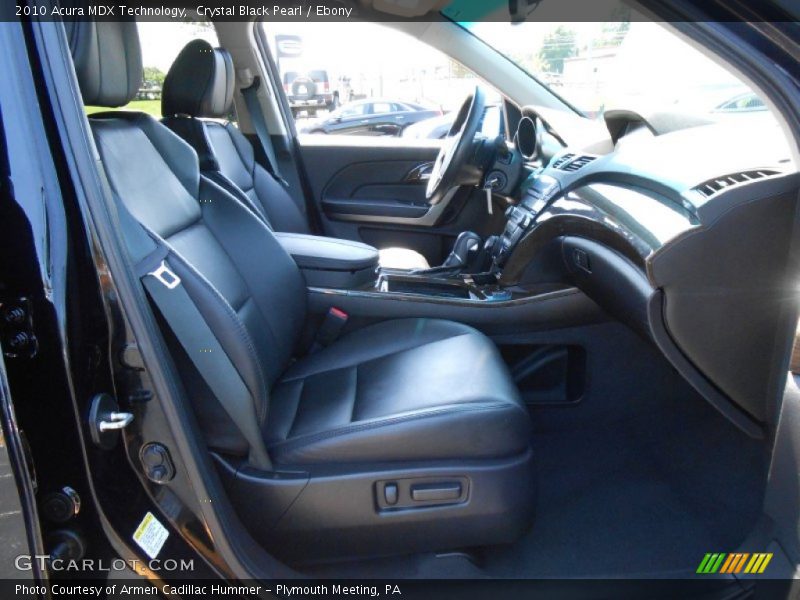 Crystal Black Pearl / Ebony 2010 Acura MDX Technology