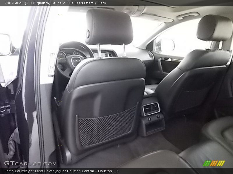Mugello Blue Pearl Effect / Black 2009 Audi Q7 3.6 quattro