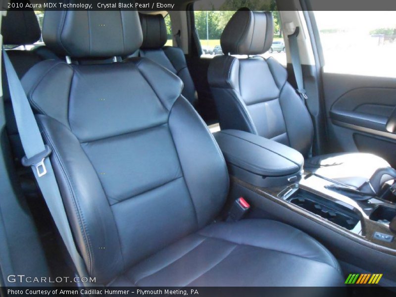 Crystal Black Pearl / Ebony 2010 Acura MDX Technology