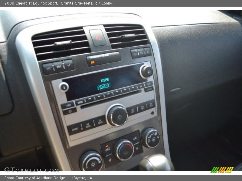 Granite Gray Metallic / Ebony 2008 Chevrolet Equinox Sport