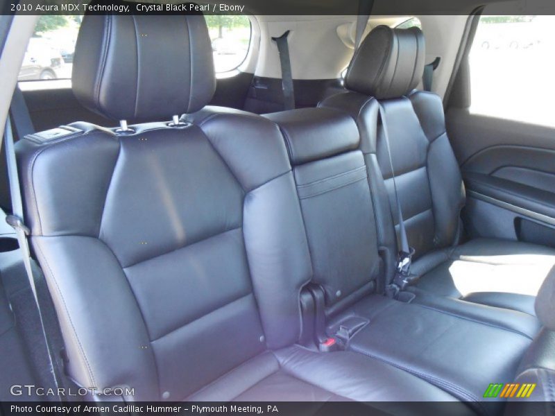 Crystal Black Pearl / Ebony 2010 Acura MDX Technology