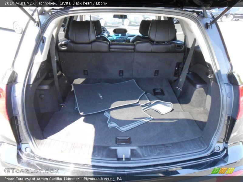 Crystal Black Pearl / Ebony 2010 Acura MDX Technology