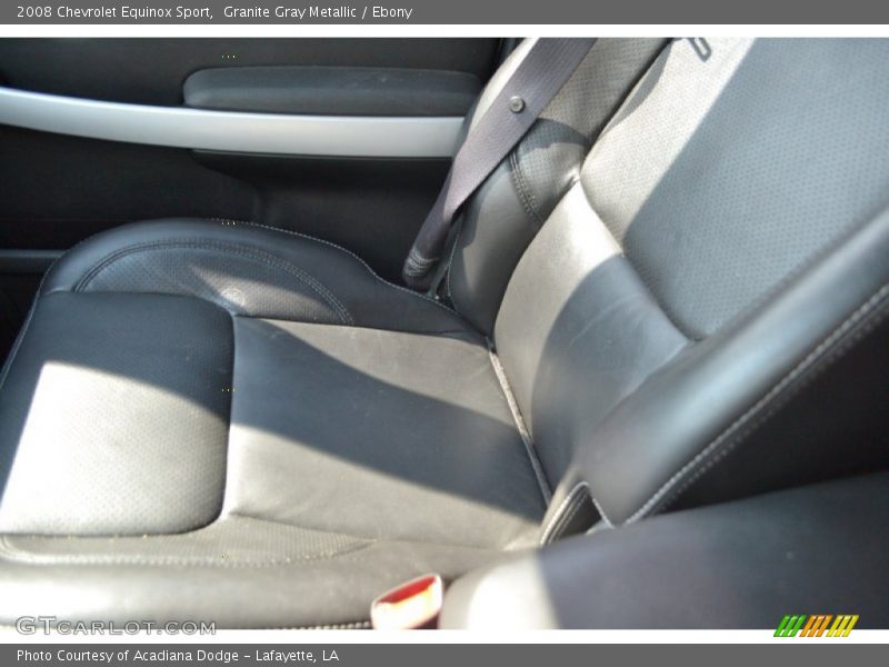 Granite Gray Metallic / Ebony 2008 Chevrolet Equinox Sport