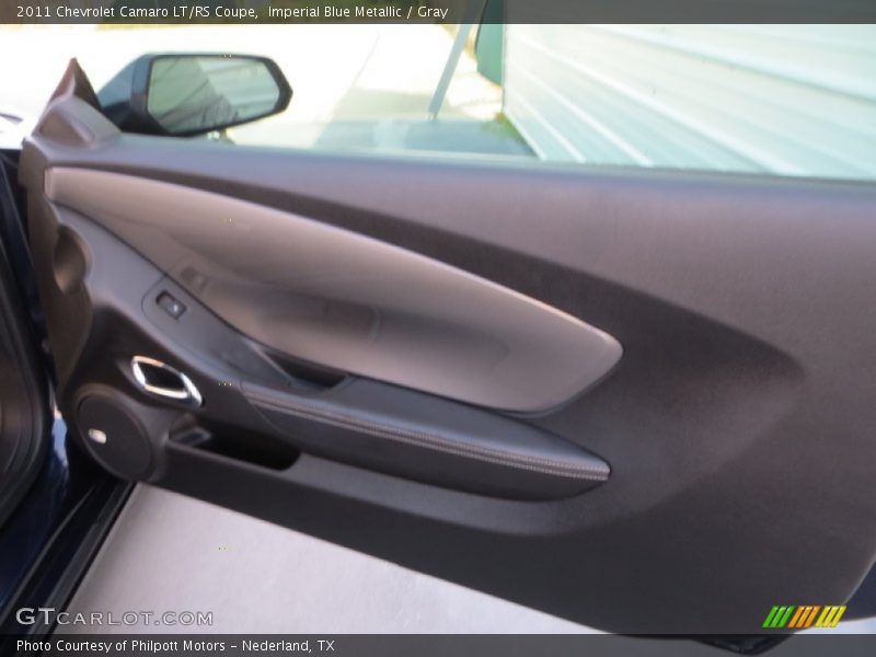 Imperial Blue Metallic / Gray 2011 Chevrolet Camaro LT/RS Coupe