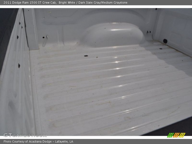 Bright White / Dark Slate Gray/Medium Graystone 2011 Dodge Ram 1500 ST Crew Cab