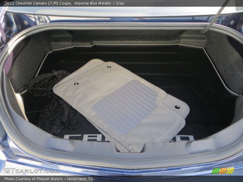 Imperial Blue Metallic / Gray 2011 Chevrolet Camaro LT/RS Coupe