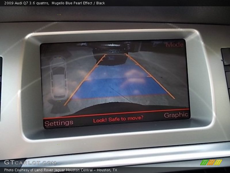 Mugello Blue Pearl Effect / Black 2009 Audi Q7 3.6 quattro