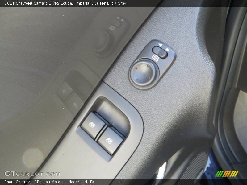 Imperial Blue Metallic / Gray 2011 Chevrolet Camaro LT/RS Coupe