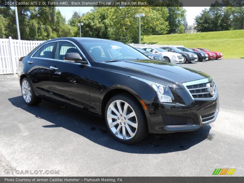 Front 3/4 View of 2014 ATS 2.0L Turbo AWD
