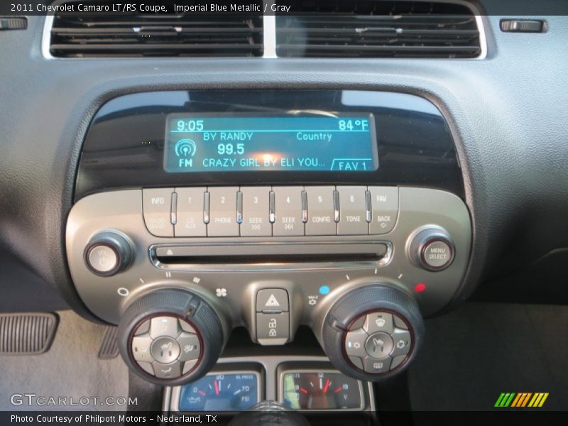 Imperial Blue Metallic / Gray 2011 Chevrolet Camaro LT/RS Coupe
