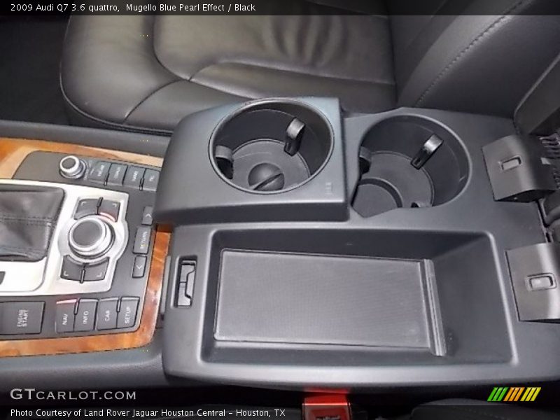 Mugello Blue Pearl Effect / Black 2009 Audi Q7 3.6 quattro